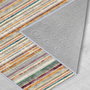 Conceptum Alfombra 100 x 400 cm Multicolor con Impresión 3D